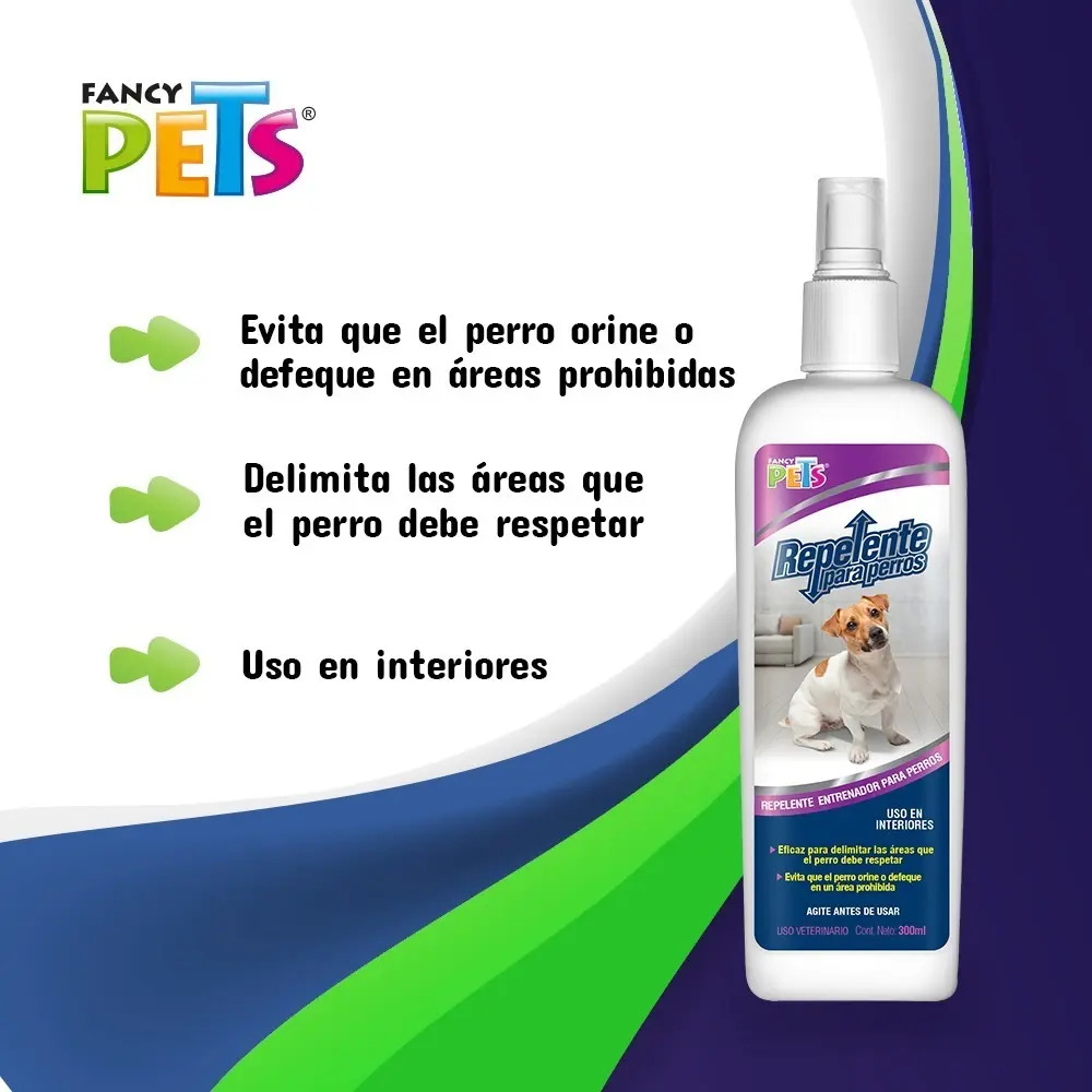 Repelente Entrenamiento Perro Interiores 300ml Fancy Pets MercadoLibre