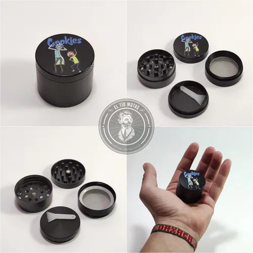 Grinder Moledor Cookies Rick And Morty 4 Capas 34mm40mm MercadoLibre