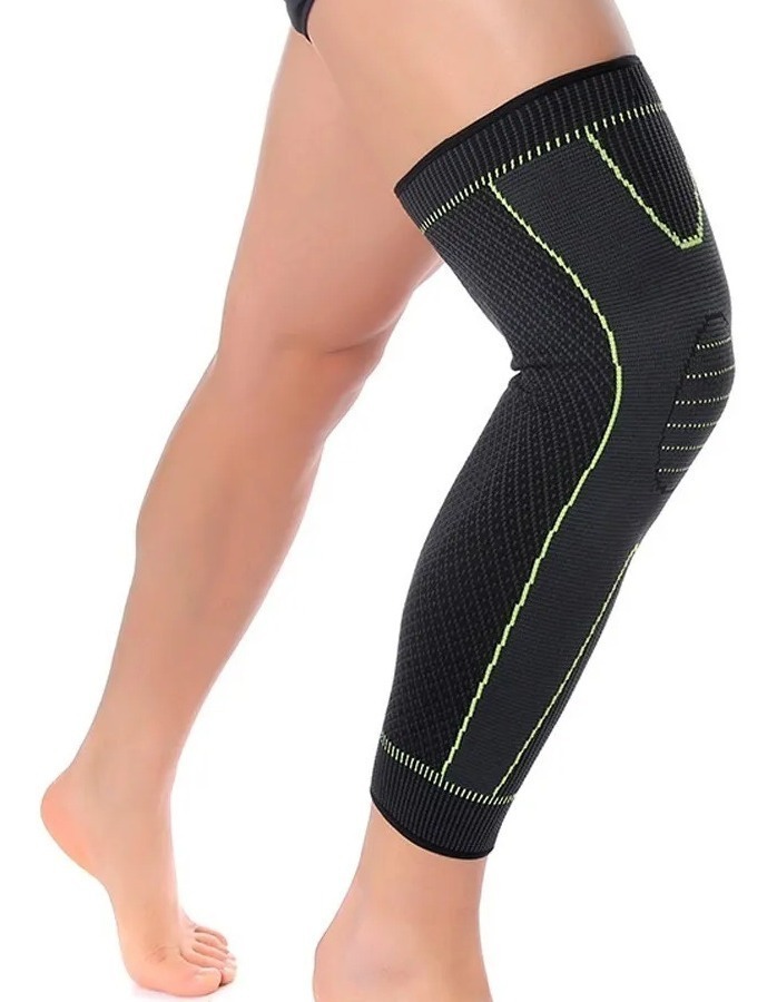 2 Meia De Compressão Joelho Circulação Termica Coxa Par 3