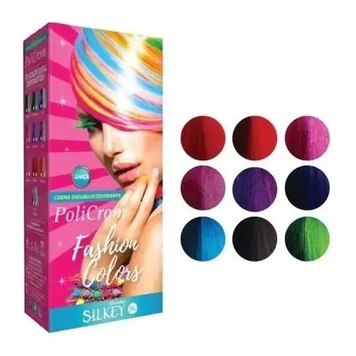 Silkey Fashion Colors Tinta, Colores Fantasía. Meses sin intereses