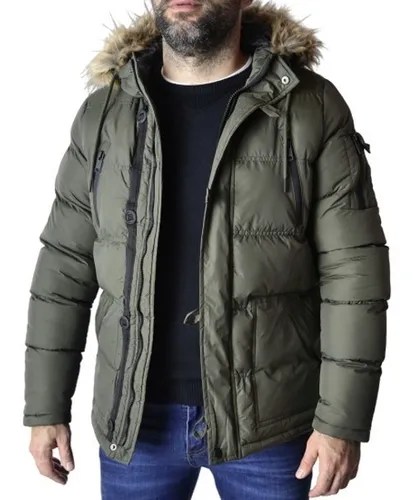 Campera Abrigo Impermeable Parka Hombre The Big Shop Cuotas | The Big Shop