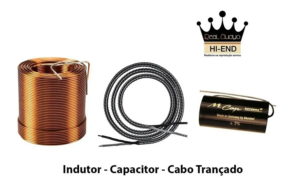 Indutor 20.0 Mh19 Awg Divisor Frequencia Hi End Real Audyo Mercado Livre