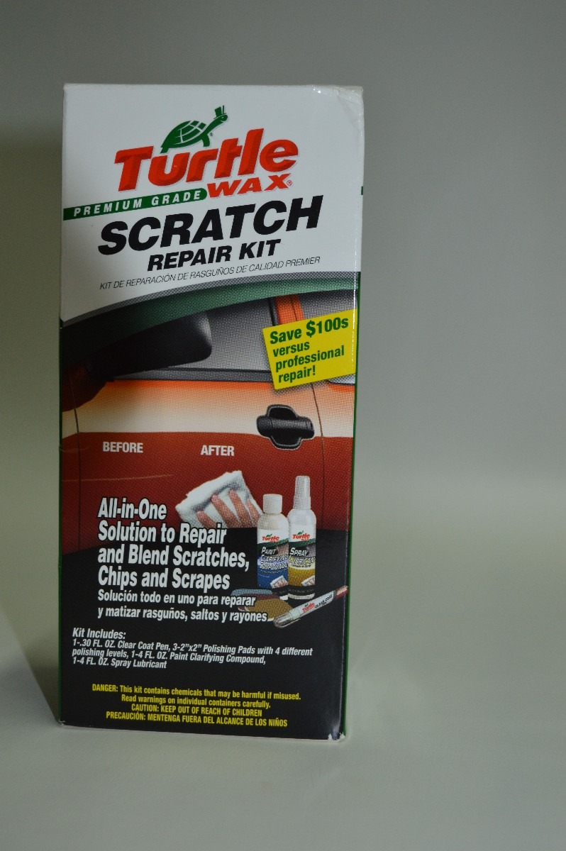 Kit Tira Riscos Scratch Turtle Wax Importado