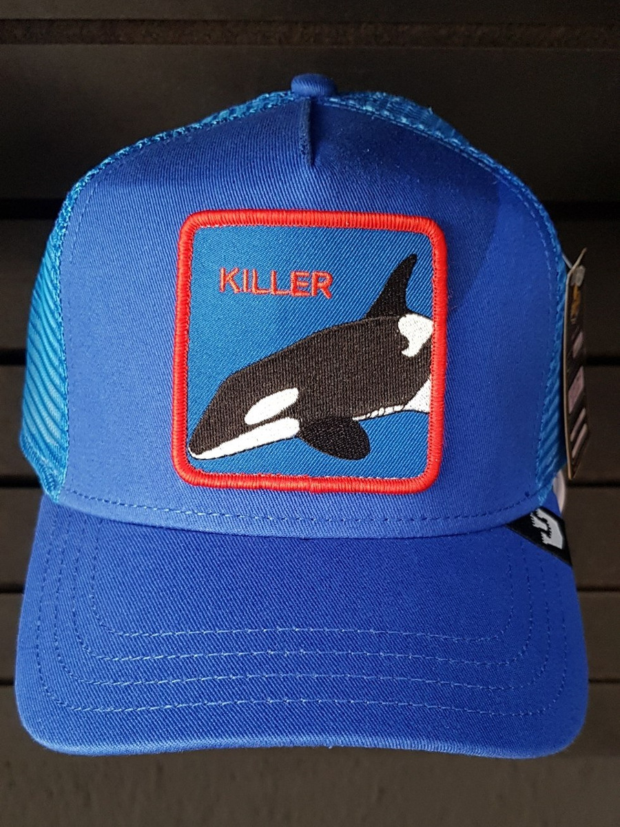 Goorin Bros Original Orca Whale Azul Ballena Killer Envío gratis
