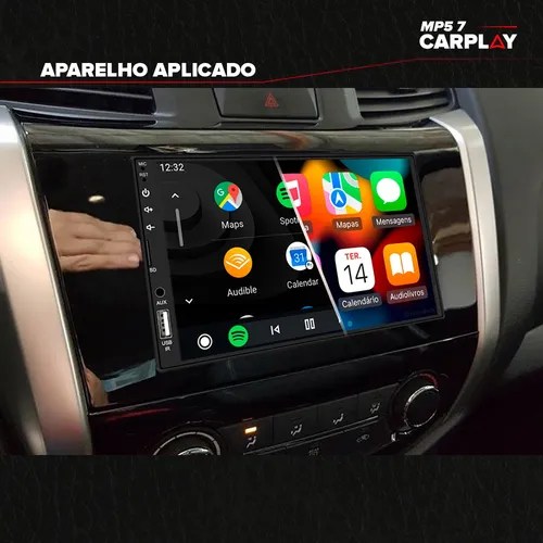 Central Multimidia Mp5 Apple Carplay Nissan Frontier 2023 à venda em