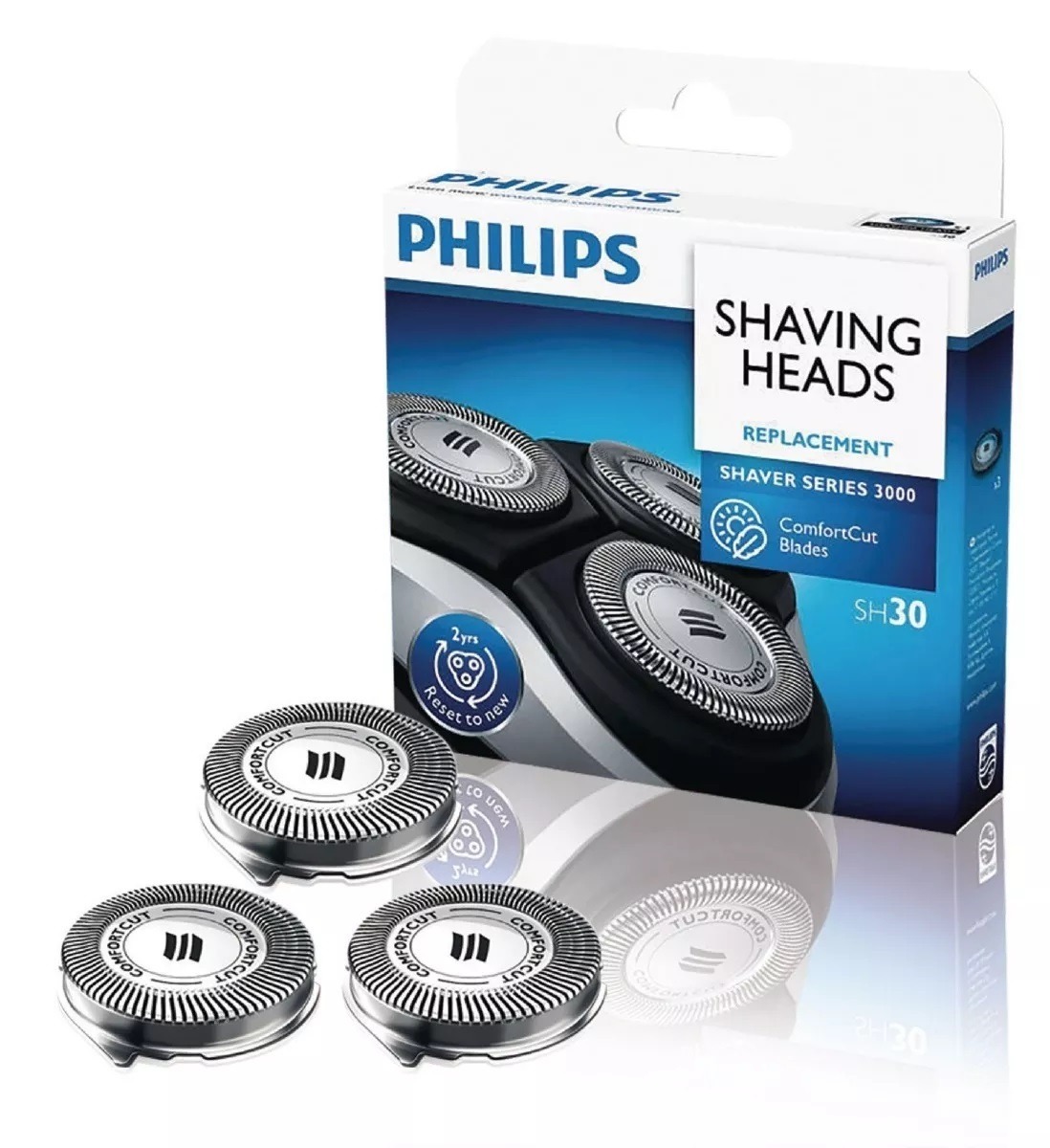 Lâmina Original P/ Barbeador Philips Sh30 Serve P/ Hq8 At751 Mercado