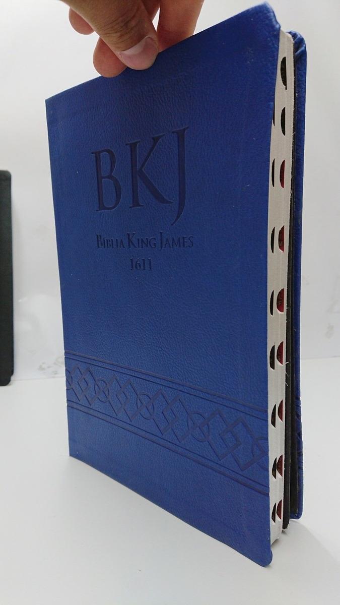 Bíblia King James Fiel 1611 Ultra Fina Lançamento Bkj+índice Mercado Livre