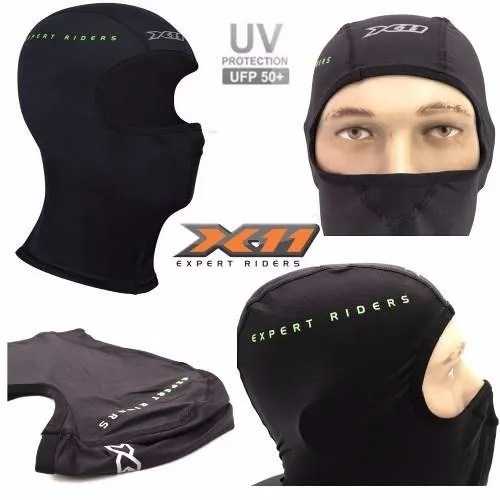 Balaclava Touca Ninja X11 Climate Segunda Pele Térmica Preta