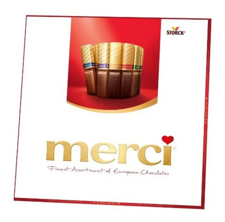 Merci Finest Assortment Of 8 Varieties Of Chocolate 200 Gr Mercado Libre