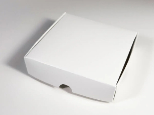 Caja Cartón Blanco 12X10X3Cm / Pack 10 Unidades | Cuotas Sin Interés