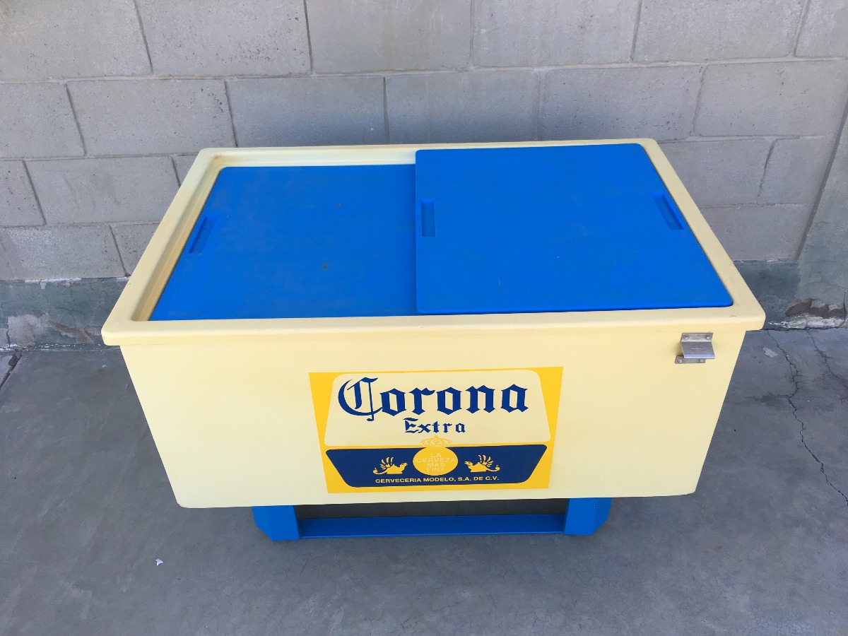 Hielera Corona Extra Modelo Cerveza Expendio Mediana Cooler Envío gratis