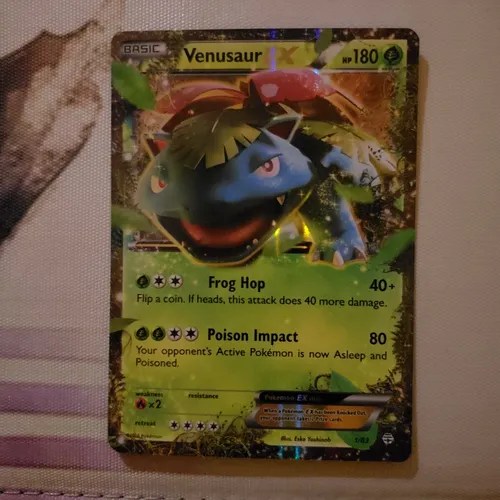 Pokémon Tcg Venusaur Ex 1 Generations Original. Meses sin intereses