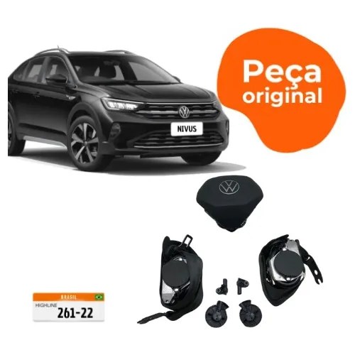 Kit Air Bag Nivus Highline 1.0 2022 Original Parcelamento sem juros
