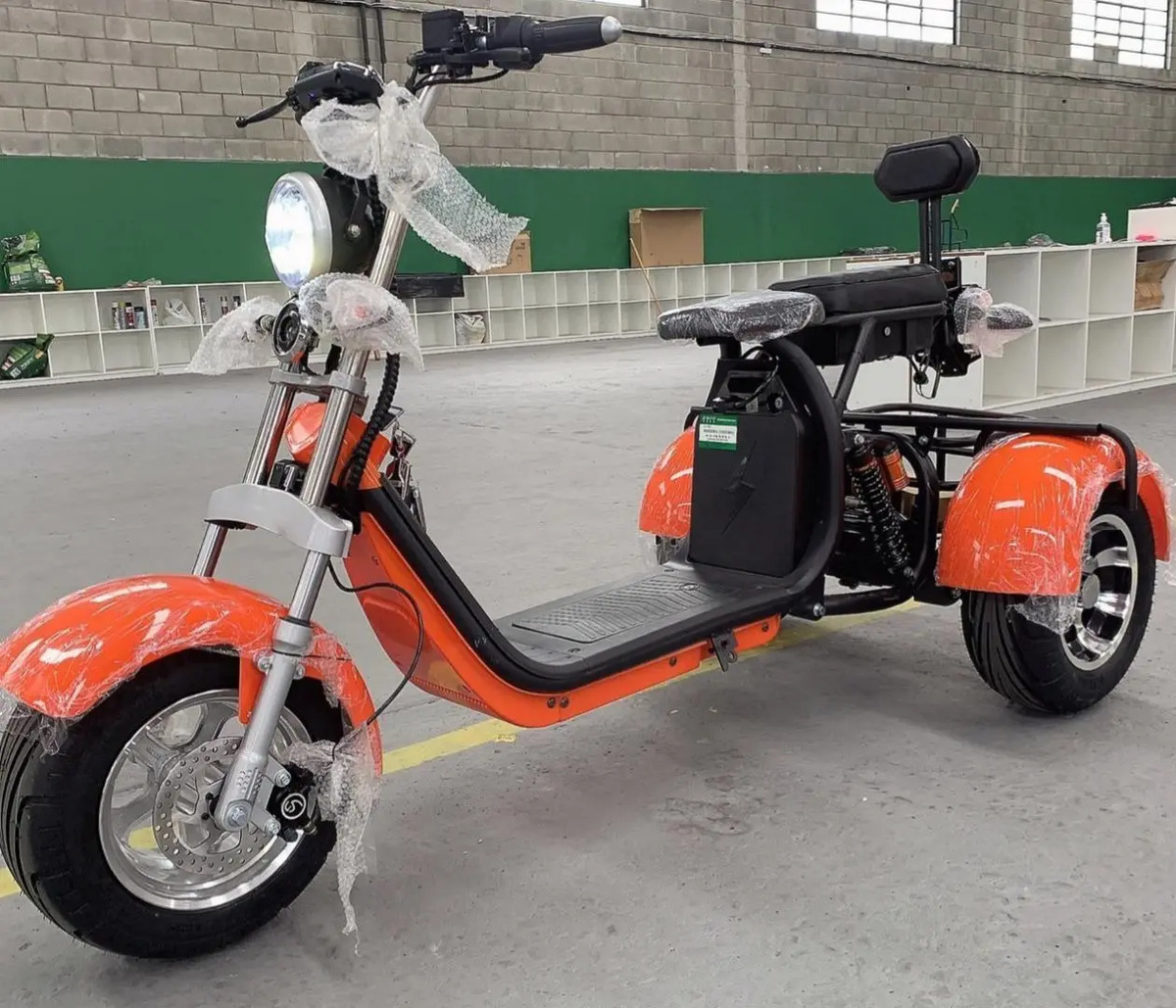 Triciclo Scooter Elétrica 3 Rodas / Elétrico Mercado Livre