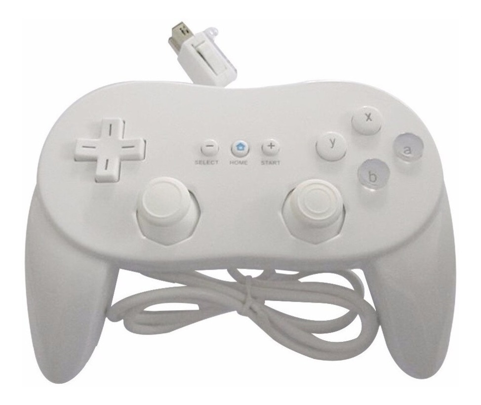 Controle Joystick Classic Controller Pro Para Nintendo Wii Mercado Livre
