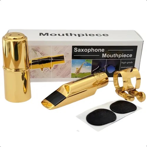 Boquilha Selmer Sax Soprano Reto 6c + Protetor De Boquinha