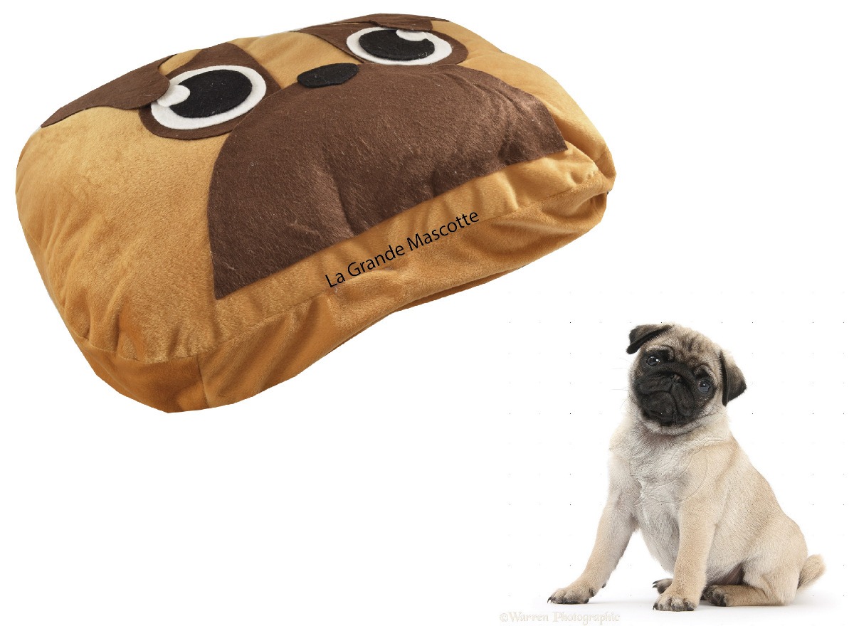 Cama Para Perro Gato Puf Pug Cojín Mercado Libre