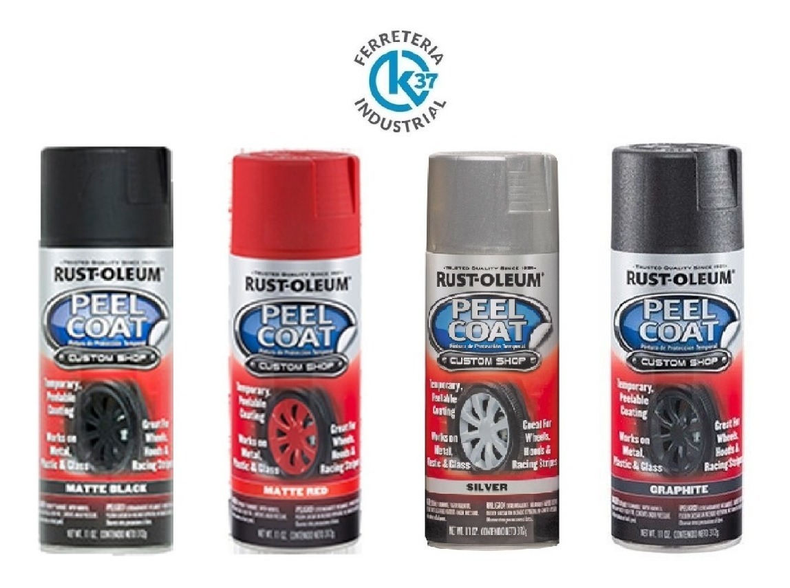 Aerosol Peel Coat Removible Llantas Rust Oleum Ferreteriak37 Cuotas