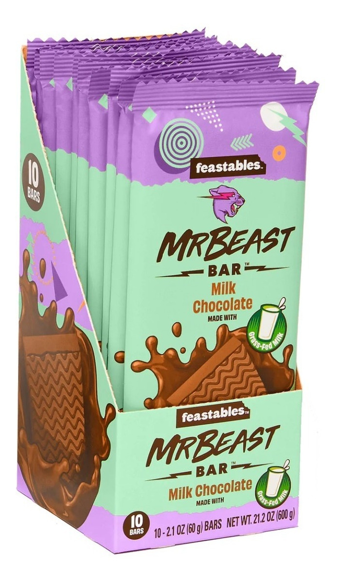Chocolates Mr. Beast ( Pack De 3 ) Envío gratis