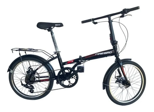 Bicicleta Plegable Rodado 20 Fire Bird De Paseo Acero Adulto | Cuotas Sin Interés