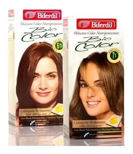 Tintura Biferdil Biocolor Coloración Mascara Nutriprotectora | Tienda Ramona