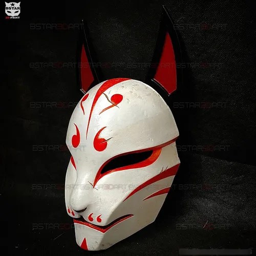 Mascara Aragami 2 Mascara Kitsune Cosplay D Arte Plastico en venta en