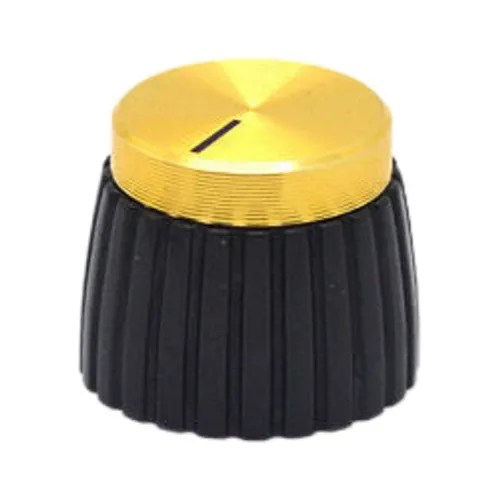 Knob Padrão Marshall Dourado Mslg Amplificador Pedal Guitar