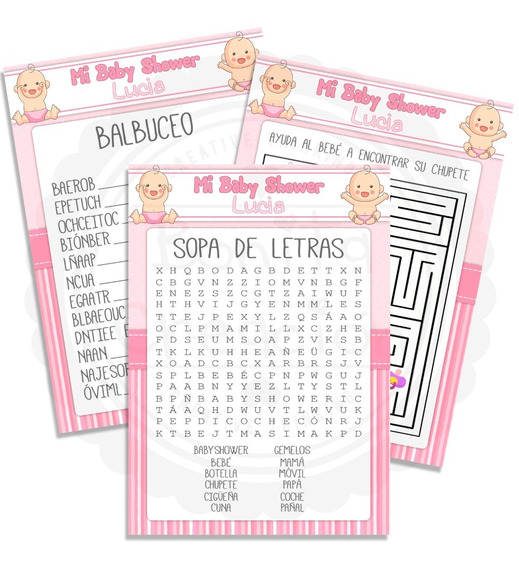 Baby Shower Juegos MercadoLibre 📦