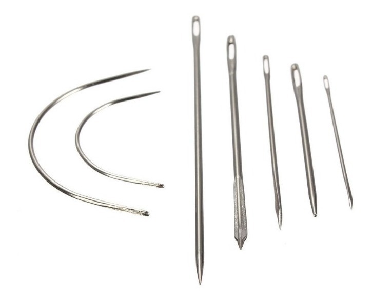 Agujas Para Coser Cuero Y Tela Juego De 7 Piezas 10 Paquetes Meses