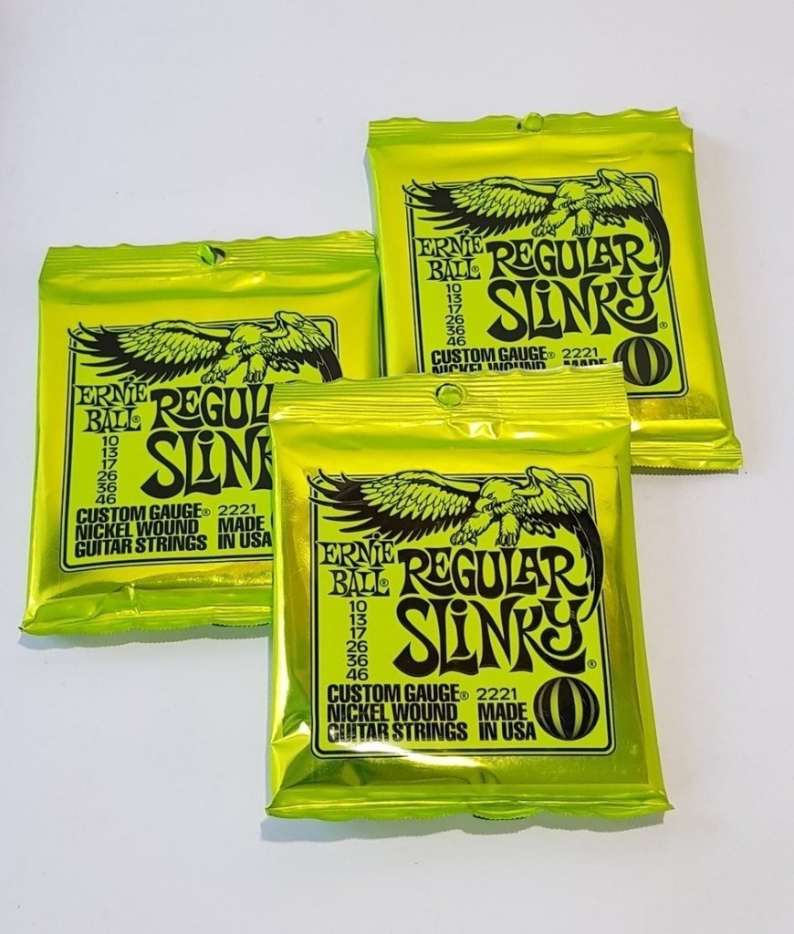 Cuerdas Eléctrica Ernie Ball 010 Encordado Slinky 1046 Mercado Libre