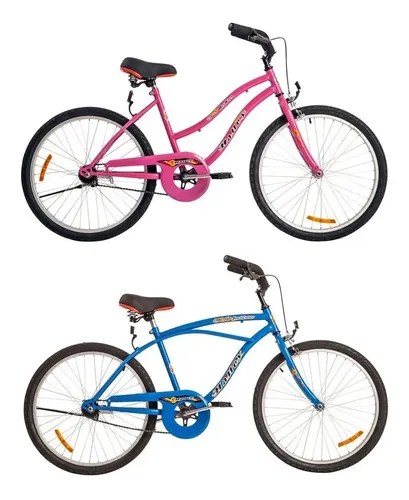 Bicicleta Playera Rodado 24 Halley 19334 19336 Mujer Varon | Envío Gratis