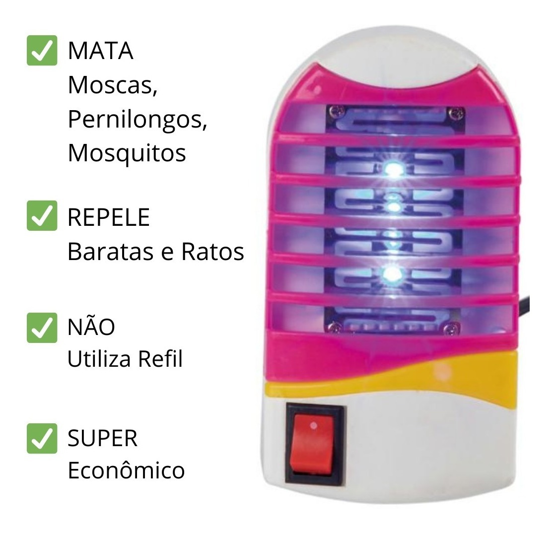 Repelente De Tomada Moscas Mosquito Dengue Nao Utiliza Refil Mercado