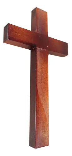 Crucifijo pequeño de madera sin imagen, 27 cm | MercadoLibre