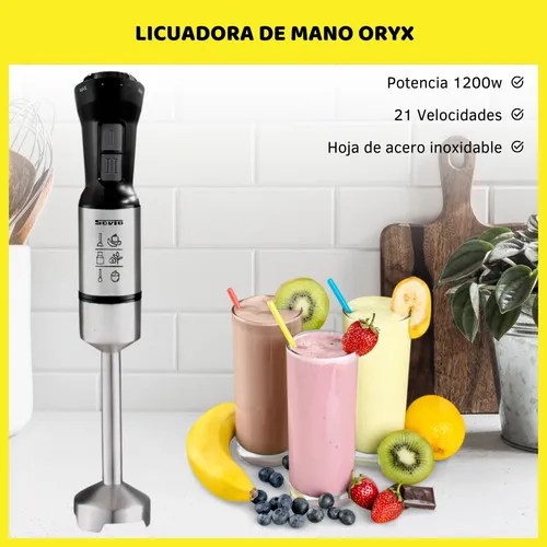 Mixer Minipimer Licuadora De Mano Mezcladora Cocina 1200w Color