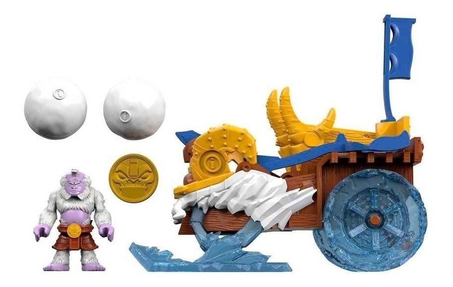 Imaginext Catapulta Polar Artica Yeti Fisher Price Oferta Meses sin