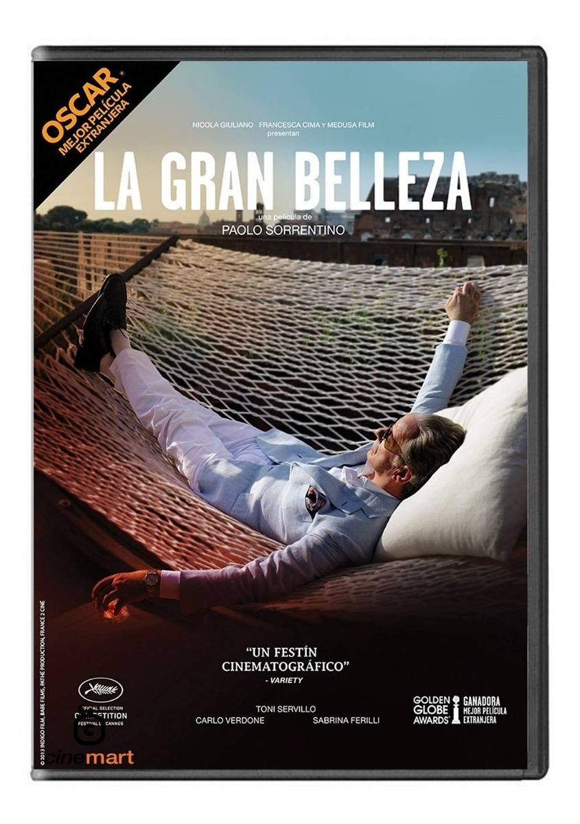 La Gran Belleza Toni Servillo Pelicula Dvd Mercado Libre