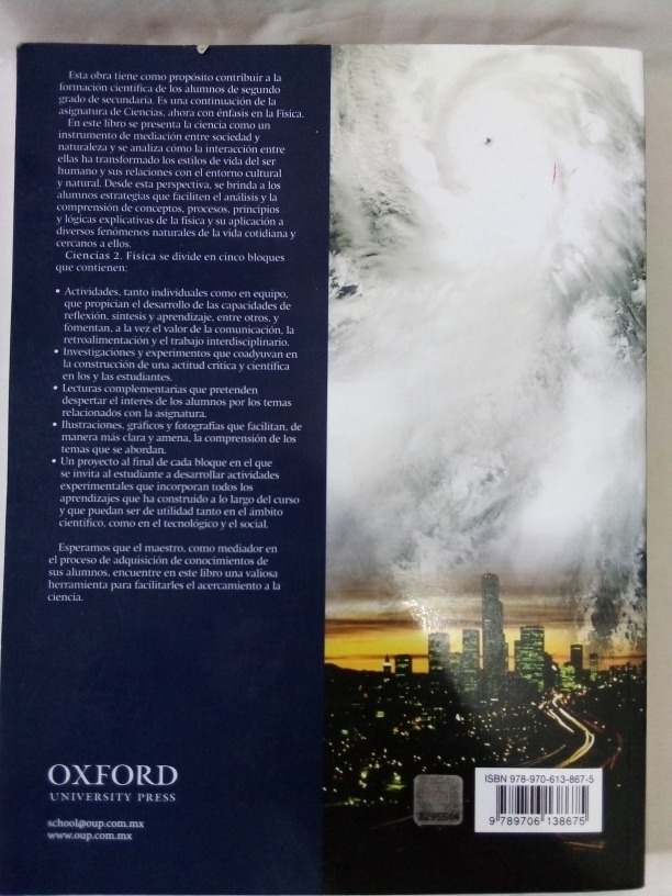 Oxford Ciencias 2 Fisica Alfonso Cuervo Canton. Mercado Libre