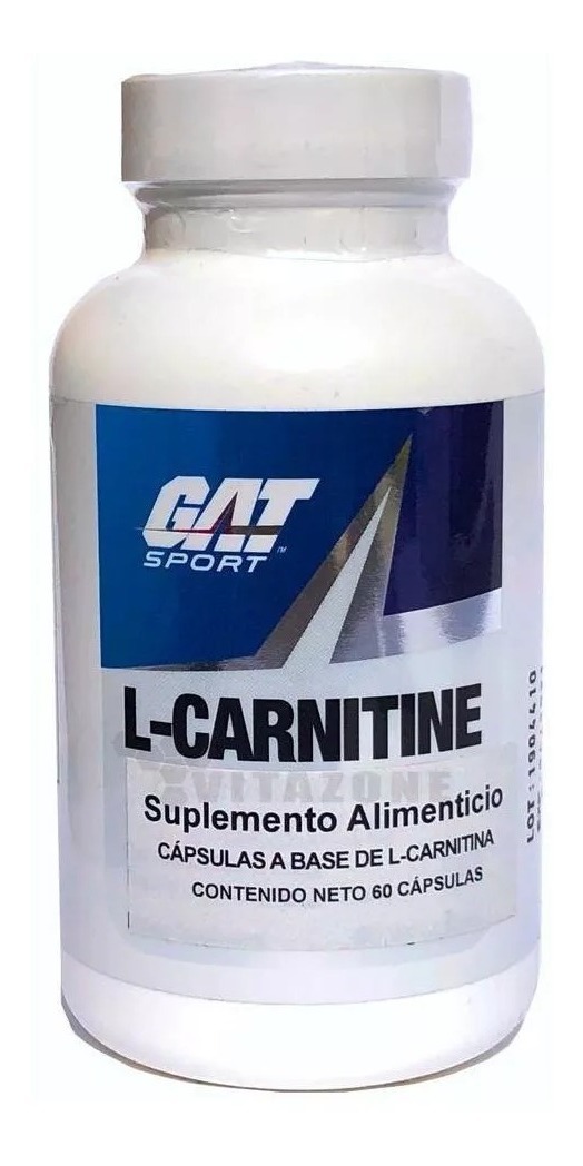 Carnitina Gat Carnitine 60 Capsulas 500 Mg Envío gratis