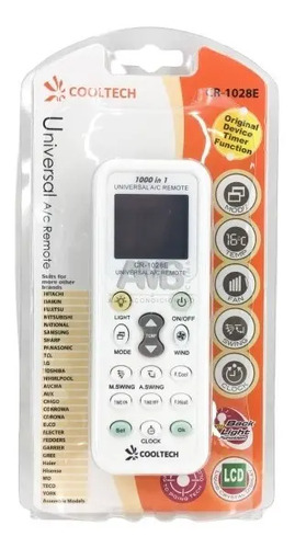 Control Remoto Universal Aire Acondicionado | Cuotas Sin Interés
