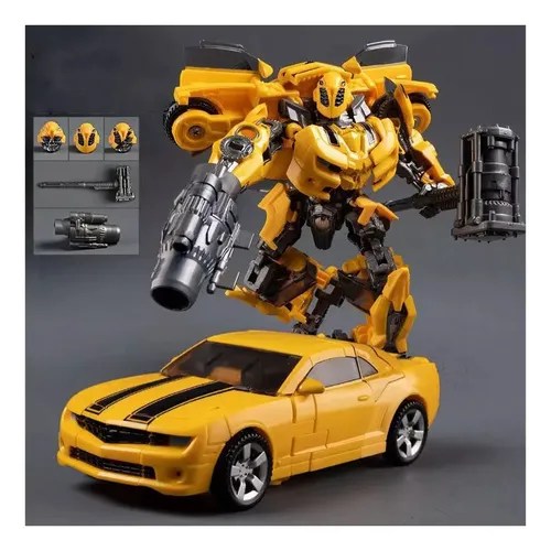 Transformers Bumblebee Chevrolet Camaro Deformable Miniatura Color