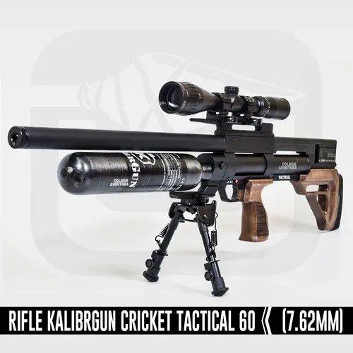 Rifle Pcp Kalibrgun Cricket Ii Tactical 60 Cal 7.62mm / .30 en venta en