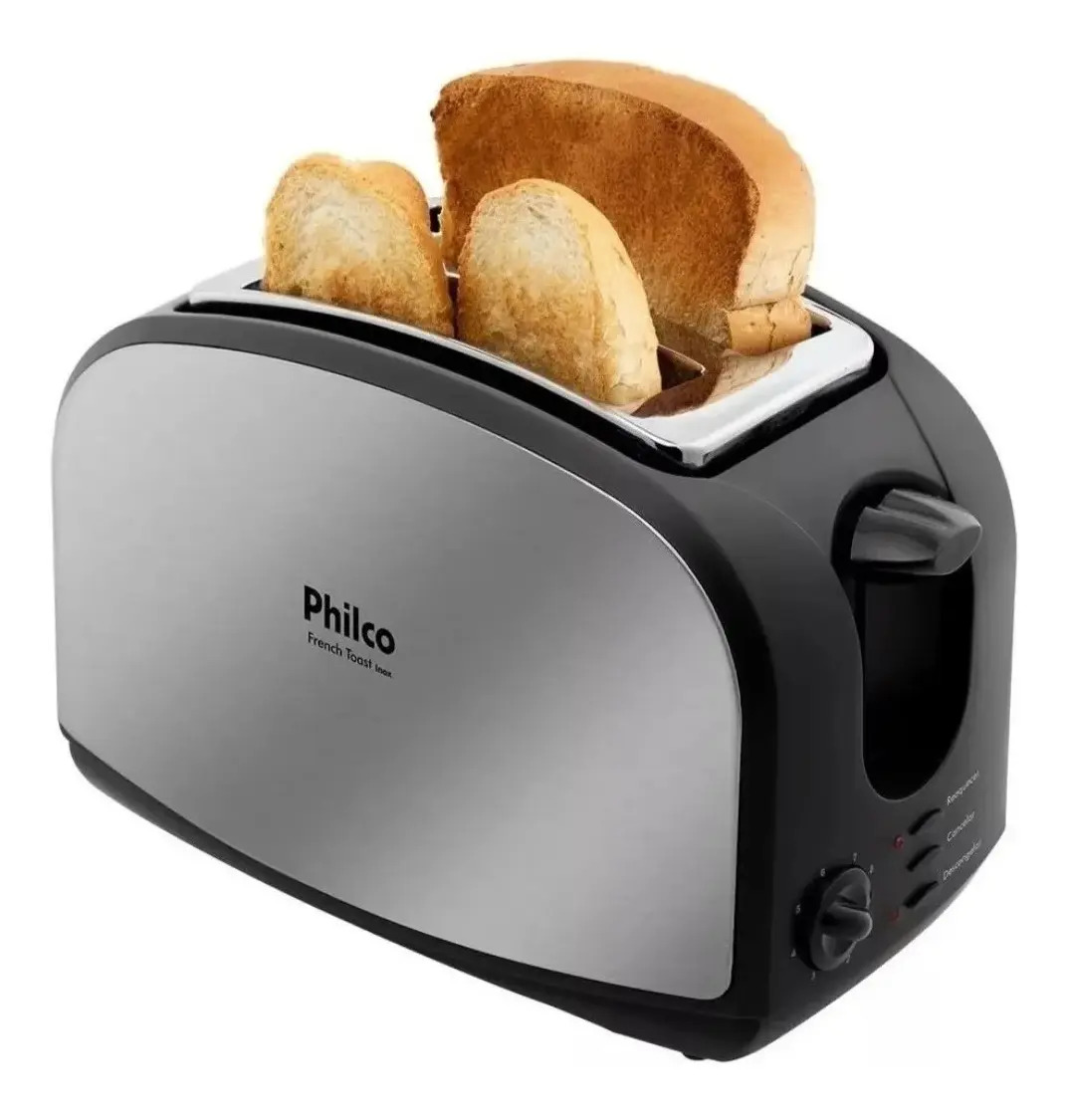 Torradeira Elétrica Philco French Toast Inox Preta 220v Mercado Livre