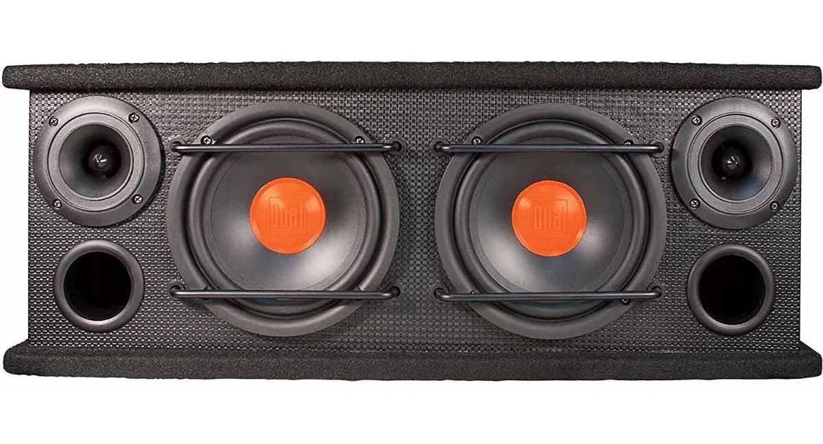 Cajon Acustico C/2 Woofers 6.5 2 Vias Y 2 Tweeters Dual Sbx6 Mercado