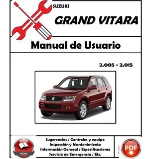 Diagrama Electrico Chevrolet Suzuki Grand Vitara 2005-2015 en venta en