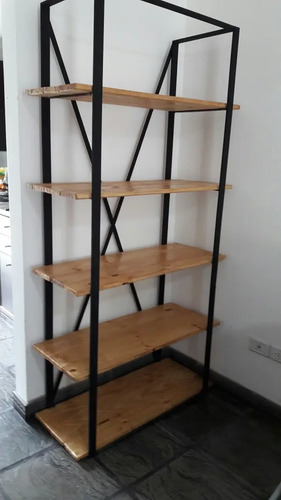 Mueble Hierro Y Madera - Rustico Fino- ¡¡¡ Excelente Oferta! | Cuotas Sin Interés