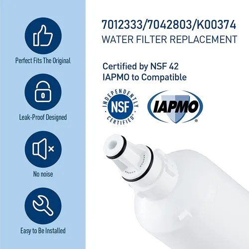 Percola Filtro De Agua Subzero 7012333/7042803 Y Manitowoc Meses sin