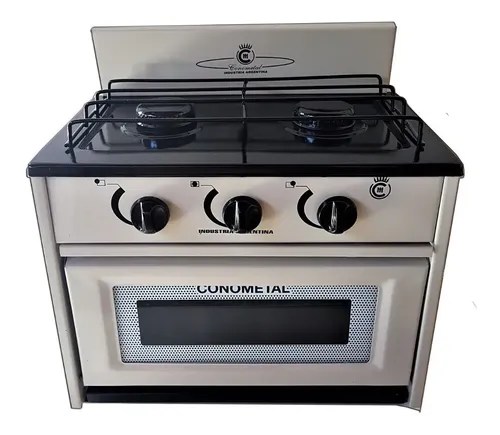 Anafe Cocina 2 Dos Hornallas Y Horno Gas Envasado O Natural | Rubenjuve