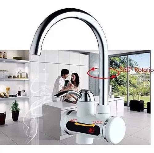 Grifería Canilla Electrica Duchador De Mano Cocina/Baño | La Huella Import