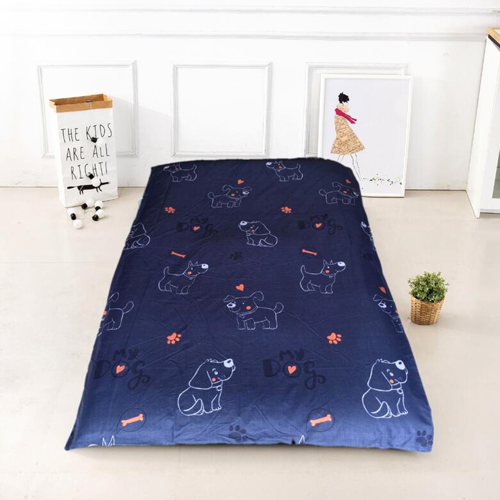 Cubrecama De Colchón De Piso Perro 120x200cm Mercado Libre