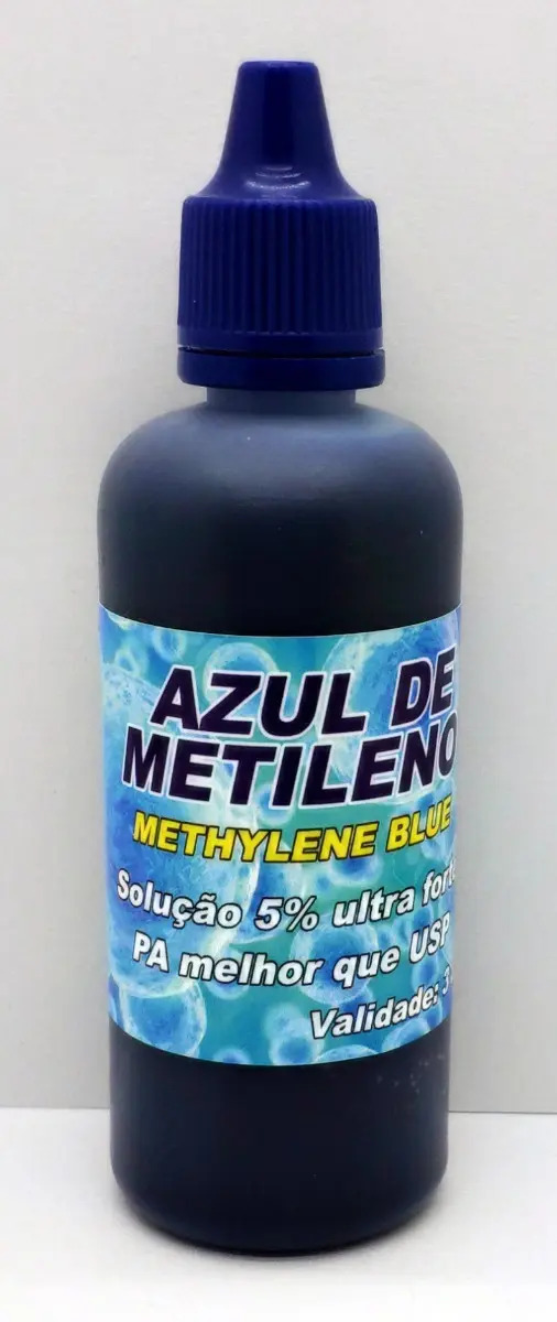 Azul De Metileno 5 Extra Forte Pa Melhor Que Usp 25 Ml Mercado Livre